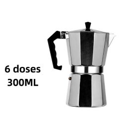Italian Type Coffee Maker Aluminum Mocha Espresso Percolator Pot Coffee Maker Moka Pot Espresso Shot Maker Espresso Machine