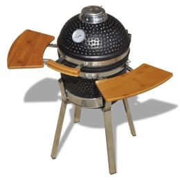 Kamado Barbecue Grill Smoker Ceramic 29.9"