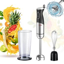 5Core 400W Immersion Hand Blender Multifunctional Electric 9 speed 2 accessories HB 1516