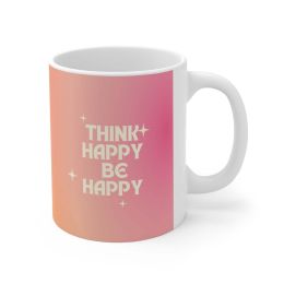 Think Happy Be Happy Mug