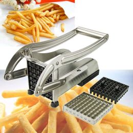 Stainless Steel French Fries and Vegetable Cutter with 2 Different Blades